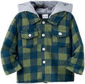 Toddler Baby Boy Long Sleeve Shirt Flannel Buffalo Plaid Shirts Button Down by KimiBear