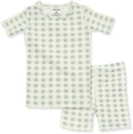AVAUMA Baby Boys Girls Pajama Set 6M-7T Kids Cute Toddler Snug fit Pattern by AVAUMA
