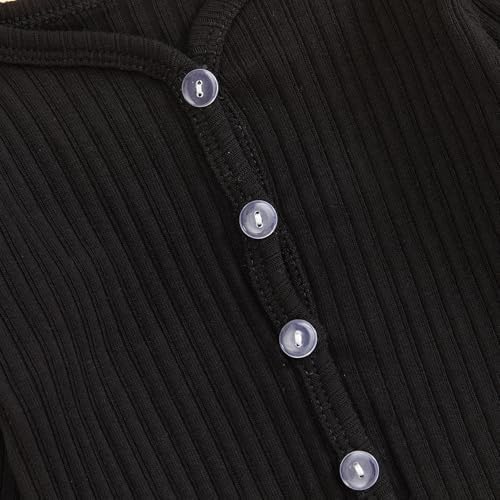 Kids Toddler Girls Lightweight V Neck Cardigan Sweater Long Sleeve Button Down - Image 5