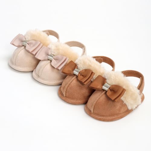 Baby Booties Cozy Fleece Slippers Soft Baby Shoes - Image 3