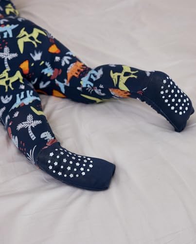 babee Reshinee Bamboo Viscose Baby Footie Pajama, Zipper Sleeper Boys Girls - Image 7