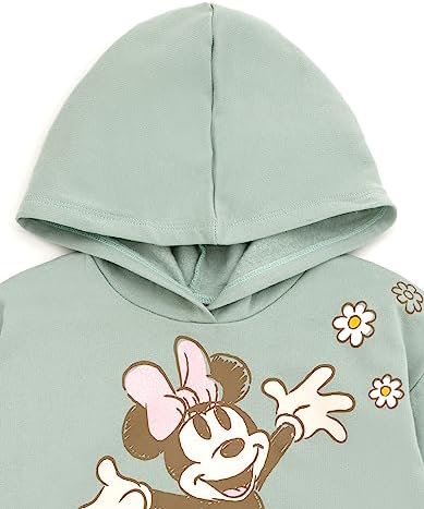 Disney Girls' Fleece Hoodie and Jogger Set - Image 6