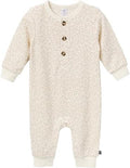 Modern Moments by Gerber Baby Henley Waffle Knit Romper by ModernMomentsbyGerber