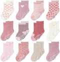 The Peanutshell Organic Baby Girl Socks 0-24 Months Set of 12 by ThePeanutshell