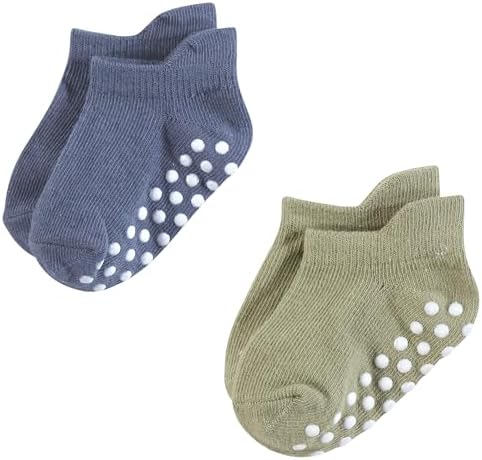 Hudson Baby Unisex Baby Non-Skid No-Show Socks - Image 4