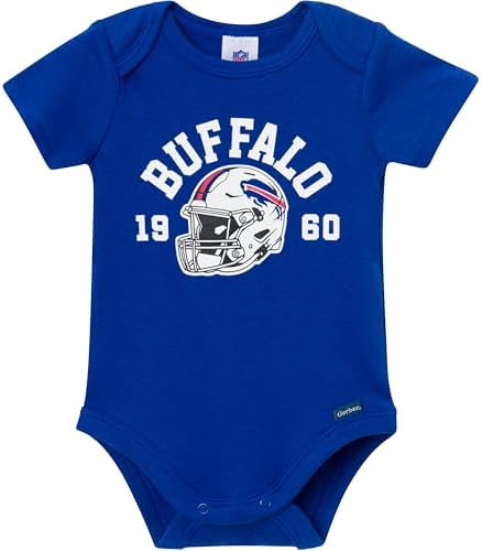 Gerber NFL Baby Boys 3-Pack Onesie Bodysuit - Image 2