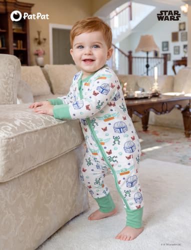 Disney Baby Organic Cotton Zip Footie Clothes Romper Outfit - Image 2