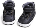 Meckior Toddler Baby Boys Girls High Tops Ankle Sneakers Soft Anti-Slip Sole PU by Meckior