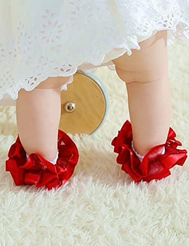 PrinceSasa Little Baby Girl Princess Lace Ruffles Socks Set - Image 3