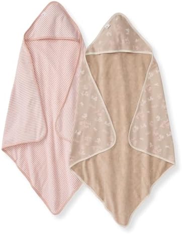Burt's Bees Baby Infant Hooded Towels, Unisex Bath Essentials, measures 29" x - Image 2