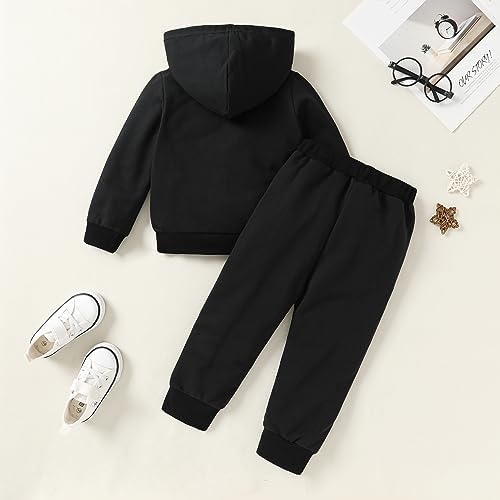 Happy Town Baby Fall Outfits for Girl Boy Long Sleeve Hoodie Top and Long - Image 3