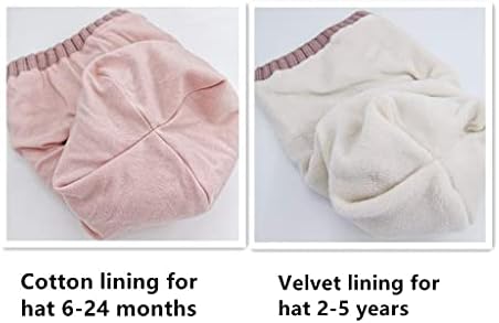 Baby Winter Hat Scarf Set, Unisex Infant Toddler Kids Hat Scarf - Image 5