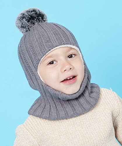 Baby Winter Hat Scarf Set, Unisex Infant Toddler Kids Hat Scarf - Image 6