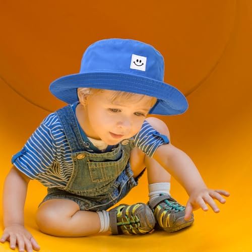Baby Toddler Sun Hat, Kids Summer UPF 50+ Foldable Beach Bucket Hat - Image 2