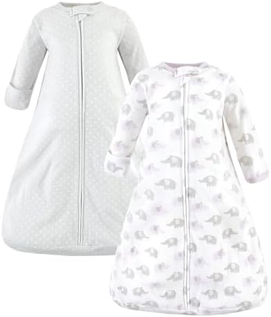 Hudson Baby Unisex Baby Cotton Long-Sleeve Wearable Sleeping Bag by HudsonBaby