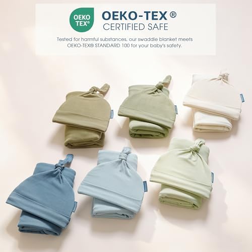 GRSSDER 2 Set Newborn Swaddle Blanket - Image 5