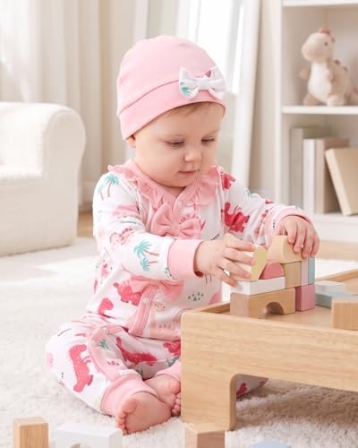 Mikrdoo Newborn Baby Girl Clothes Long Sleeve Romper - Image 2