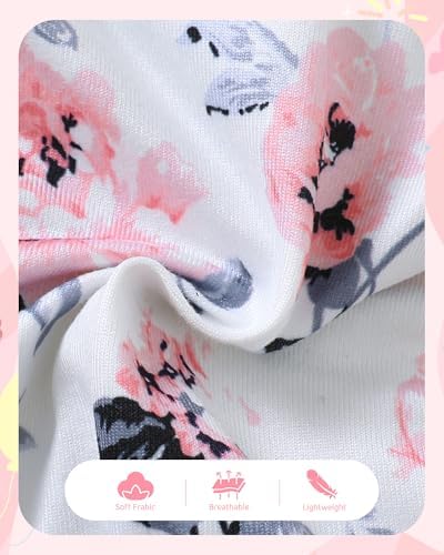 Mikrdoo Newborn Baby Girl Clothes Long Sleeve Romper - Image 6