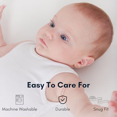 Feathers Baby Soft Cotton One Piece Bodysuit Undershirt, Sizes 3M-36M - Image 6
