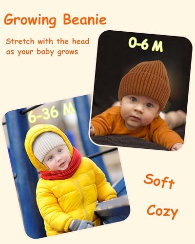 vidsel Toddler Beanie Baby Hat Boys Girls Beanies Wool Warm Kid Winter Hat - Image 6