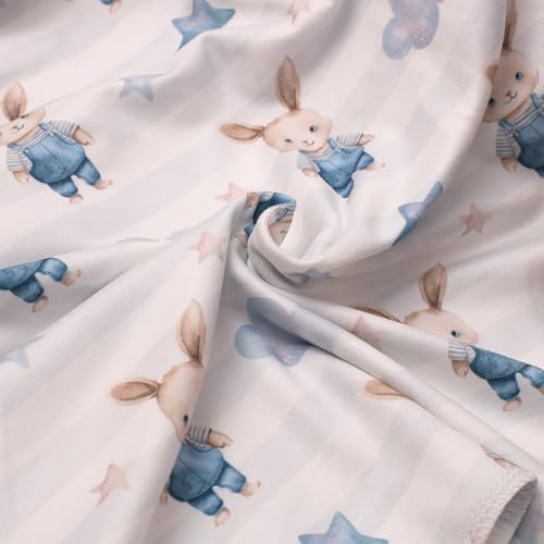 Ylsteed Baby Highland Cow Swaddle Blanket and Headband Set, Newborn Receiving - Image 5