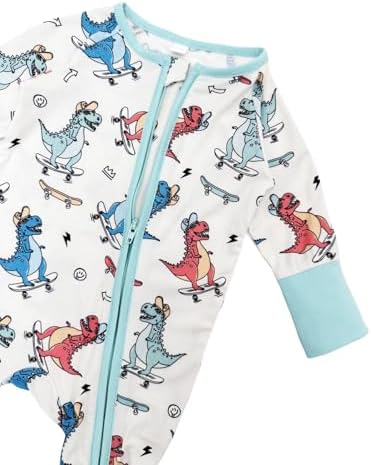 Bow Dream Bamboo Rayon Baby Romper Boy Newborn Girl Clothes Outfit - Image 3