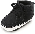 Meckior Toddler Baby Boys Girls High Tops Ankle Sneakers Soft Anti-Slip Sole PU by Meckior