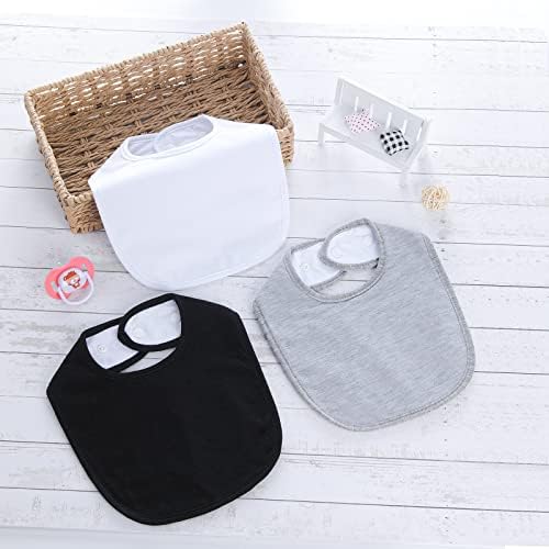 Hakochia Waterproof Baby Bibs Organic Cotton Super Soft and Absorbent - Image 4
