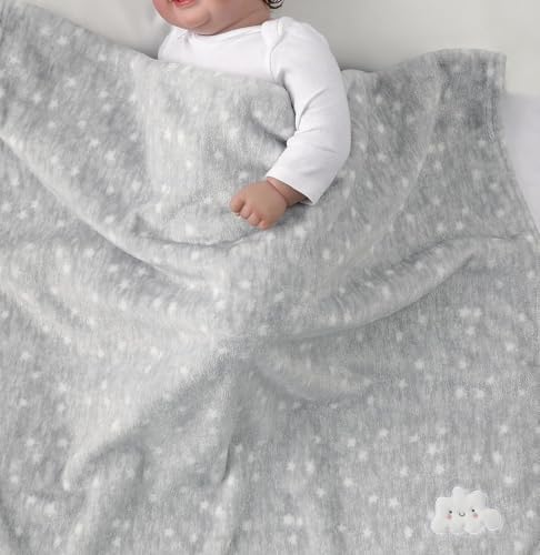 CREVENT 2Pcs 30''X40'' Cute Cozy Fluffy Warm Baby Blankets - Image 4