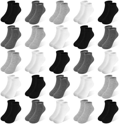 GENTABY Toddler Socks 25 Pairs Kids Ankle Socks by GuardianChildrensParadise