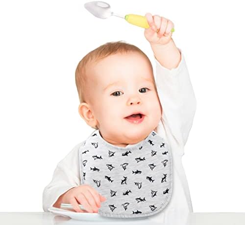 Hakochia Waterproof Baby Bibs Organic Cotton Super Soft and Absorbent - Image 5