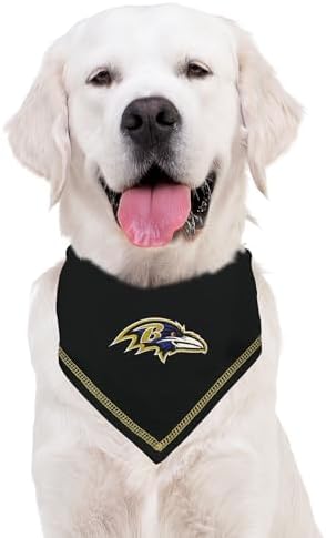 Pets First NFL Baltimore Ravens TIE Bandana, Size Small/Medium. Dog Bandana - Image 4