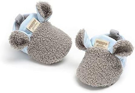 Baby Booties Cozy Fleece Slippers Soft Baby Shoes - Image 5