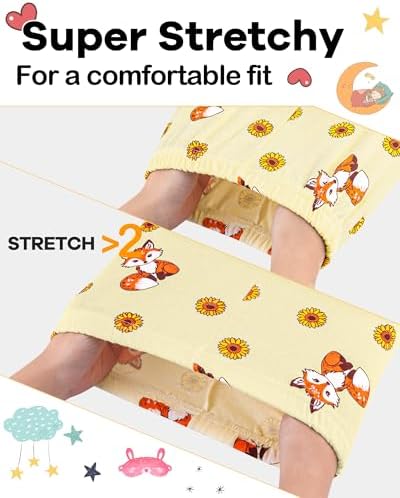 DAUGHTER QUEEN Girls Summer Pajamas Set 4 Pieces 100% Cotton Sleepwear Size 18 - Image 4