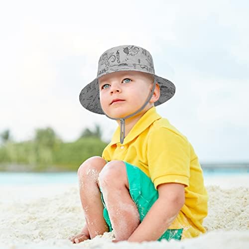 Baby Sun Hat Baby Boy Hats Toddler Hat UPF 50+ Bucket Hat - Image 4
