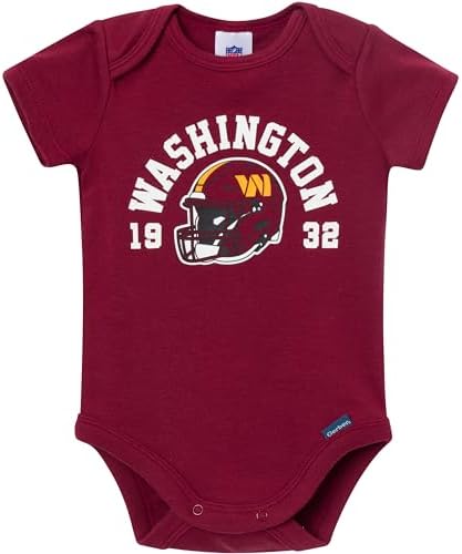 Gerber NFL Baby Boys 3-Pack Onesie Bodysuit - Image 2