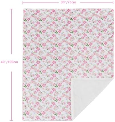 CREVENT 30''X40'' Cute Cozy Fluffy Warm Baby Blanket - Image 4