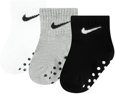 Nike Baby Multi-pack Gripper Baby/Toddler Socks by Nike