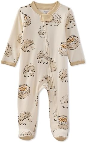 Butterblu Scout Sleep & Play 100% Organic Cotton Footed Zip Front PJs | GOTS by Butterblu