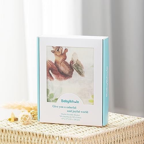 BabyWhale Muslin Swaddle Blanket - Image 2