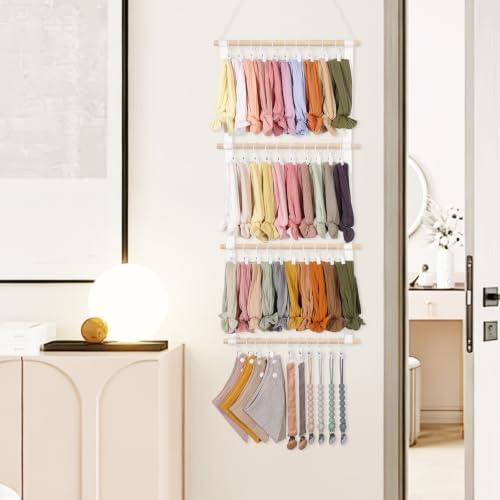 POVETIRE Headband Holder for Girls Baby Headband Organizer Head Bands Hair - Image 7