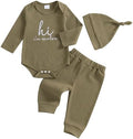 Giraropa Newborn Baby Boy Clothes Rib Knit Romper Jumpsuit Solid Sweater by Giraropa