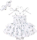 YOUNGER TREE Baby Girl Clothes Infant Summer Romper Dress Sleeveless Bodysuit by YOUNGERTREE