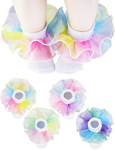 PrinceSasa Little Baby Girl Princess Lace Ruffles Socks Set by PrinceSasa