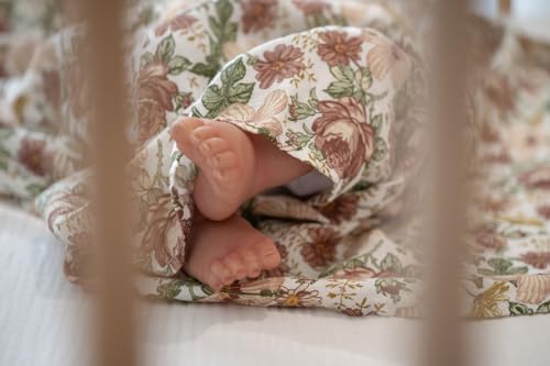 Little Jump 2 Pack Western Wild Flowers Muslin Swaddle Blankets - Image 5