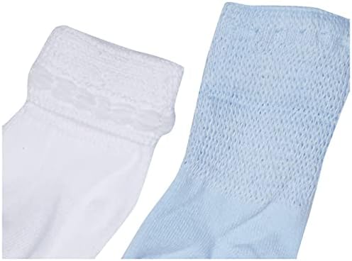 Jefferies Socks Unisex-Baby Newborn Bubble Stitch Rock-A-Bye Bootie 6 Pair Pack - Image 2