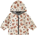 Toddler Baby Boy Footabll Outfit Hooded Zip Up Jacket Fall Outwear by Unknown