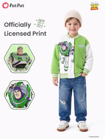 Disney Bomber Jacket Spider Man Marvel Toy Story Cars Varsity Cardigan2-13Y - Image 4