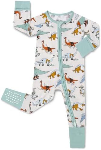 babee Reshinee Bamboo Viscose Baby Footie Pajama, Zipper Sleeper Boys Girls by babeeReshinee