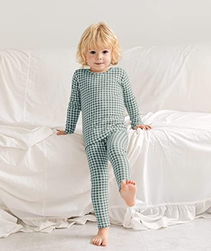 AVAUMA Baby Boys Girls Pajama Set 6M-7T Kids Cute Toddler Snug fit Pattern - Image 2